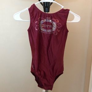 Gymnastics practice leotard